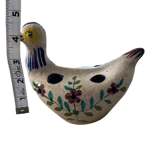 Vintage Duck Flower Frog Hand Painted Italy - Picture 11 of 11